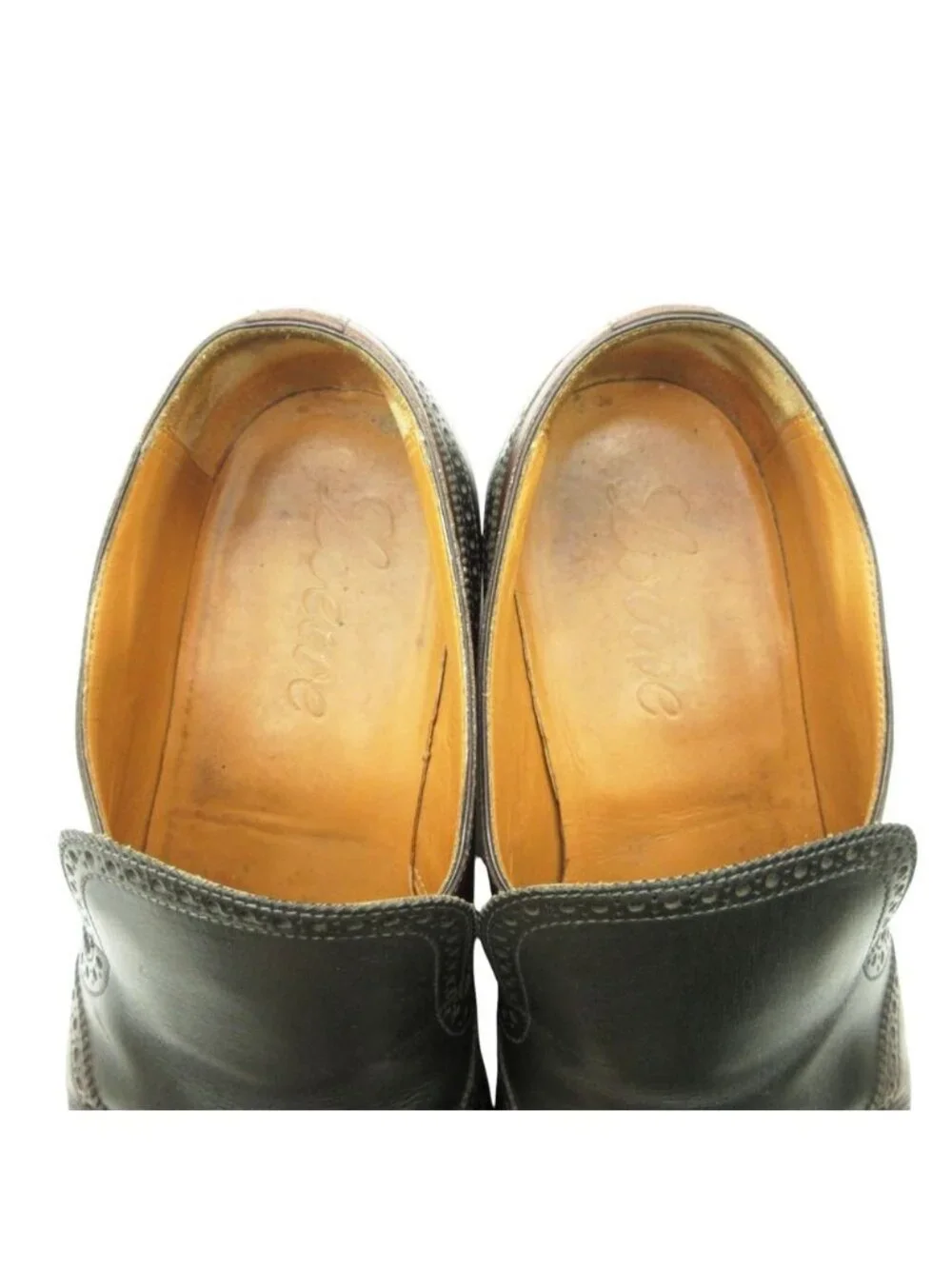 Loewe Dress Shoes Wingtip Leather Slip-on Brown